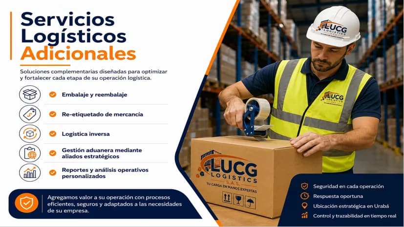 Servicios logísticos adicionales